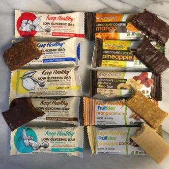 Gluten-free bars from Keep Healthy